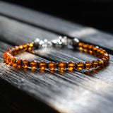 mens orange bracelet