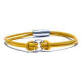 Yellow Leather Bracelet